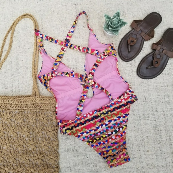 Sam Edleman raffia one piece size small - Picture 2 of 2